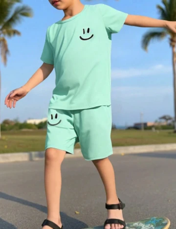 Compleu Shein Kids, verde