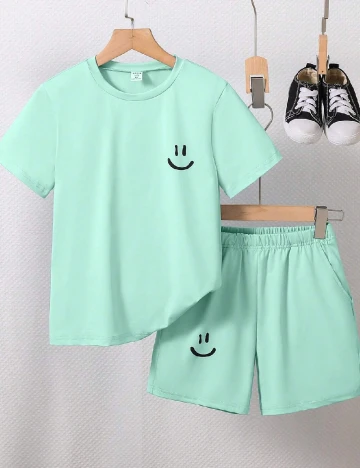 Compleu Shein Kids, verde