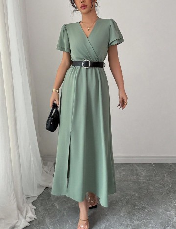 Rochie medie SHEIN, verde