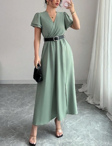 Rochie medie SHEIN, verde