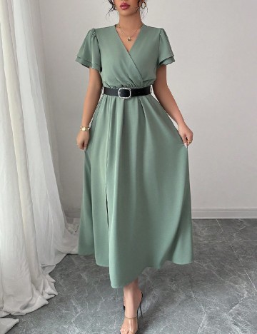 Rochie medie SHEIN, verde