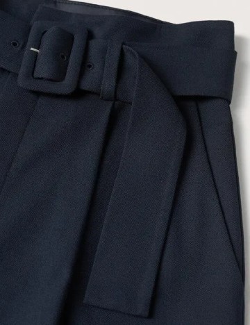 Pantaloni Mango, bleumarin