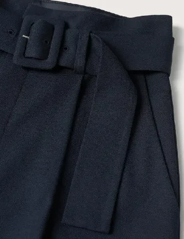 Pantaloni Mango, bleumarin