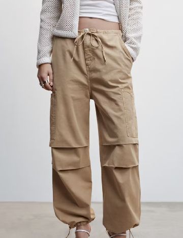 Pantaloni Mango, maro