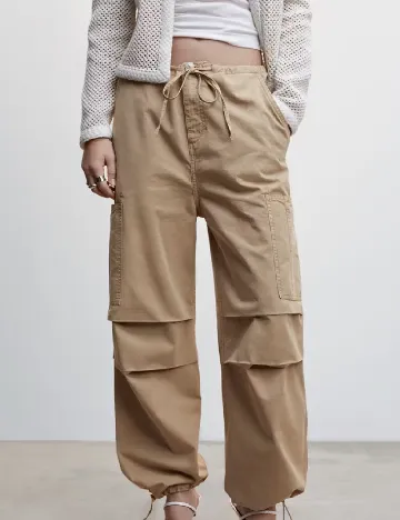 Pantaloni Mango, maro