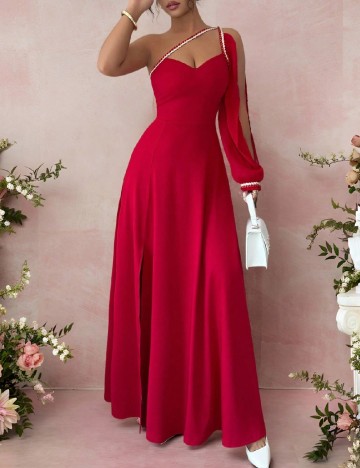 Rochie lunga SHEIN, rosu