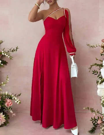 Rochie lunga SHEIN, rosu