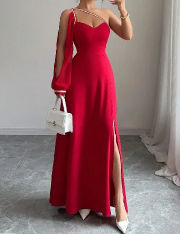 Rochie lunga SHEIN, rosu