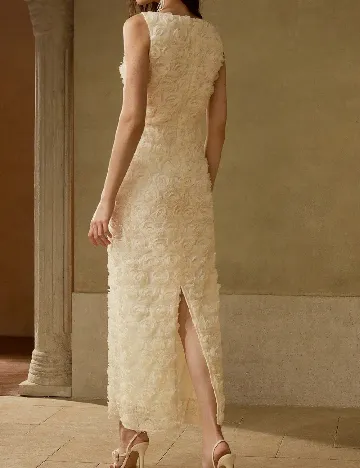 Rochie lunga MOTF, galben