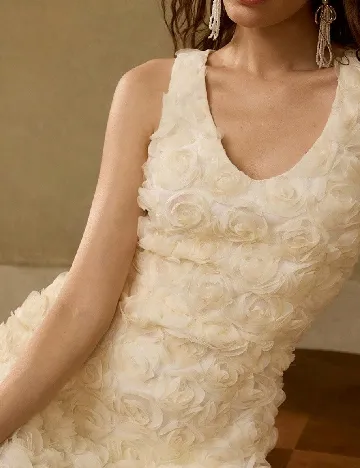 Rochie lunga MOTF, galben