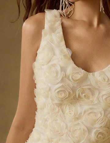 Rochie lunga MOTF, galben