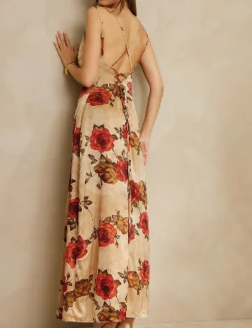 Rochie lunga L Amorae, floral print