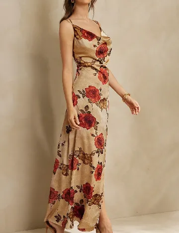 Rochie lunga L Amorae, floral print