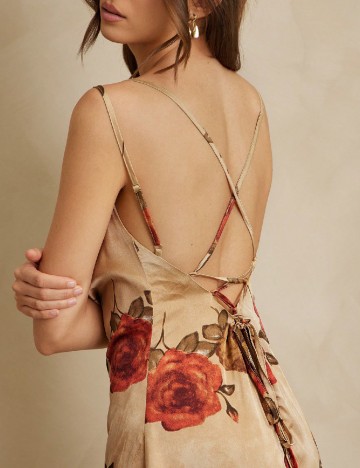 Rochie lunga L Amorae, floral print