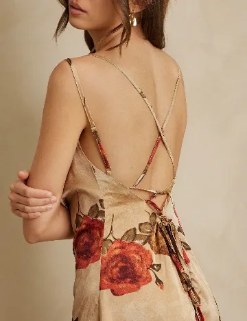 Rochie lunga L Amorae, floral print