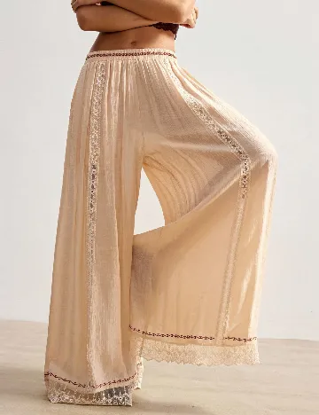 Pantaloni SHEIN, crem