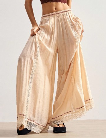 Pantaloni SHEIN, crem