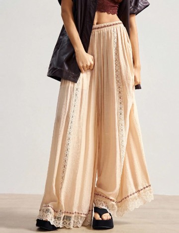 Pantaloni SHEIN, crem