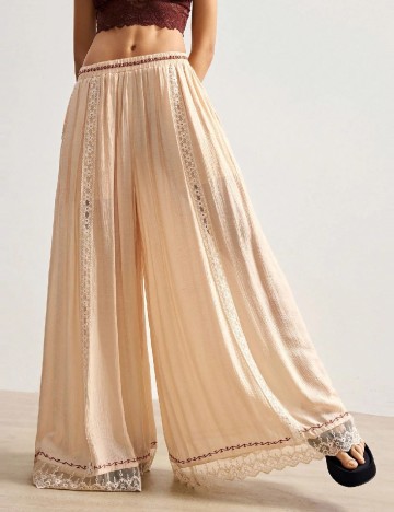 Pantaloni SHEIN, crem