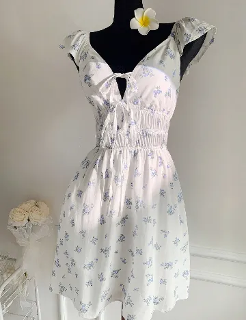 Rochie scurta SHEIN, alb