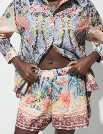 Pantaloni scurti SHEIN, mix culori