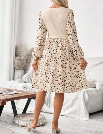 Rochie lunga SHEIN Maternity, mix culori