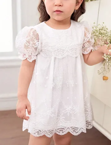 Rochie Shein Kids, alb