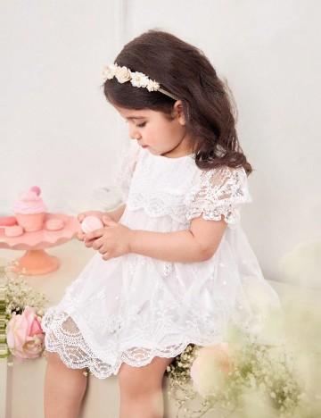Rochie Shein Kids, alb