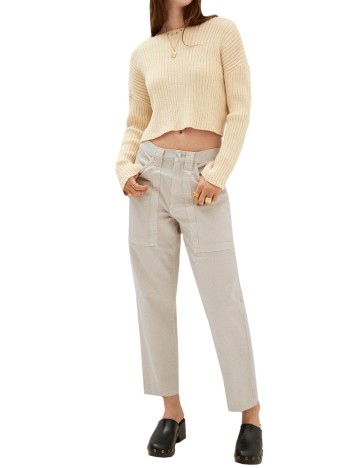 Pantaloni Mango, bej