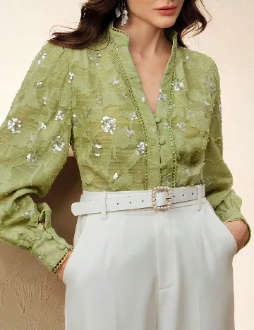 Camasa Anewsta, verde