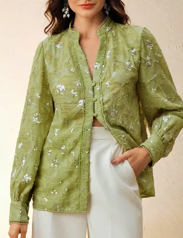 Camasa Anewsta, verde