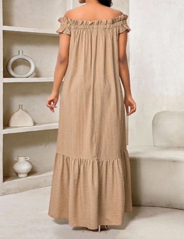 Rochie lunga SHEIN, maro
