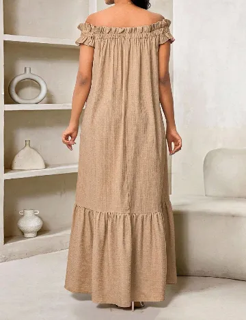 Rochie lunga SHEIN, maro