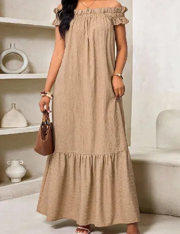 Rochie lunga SHEIN, maro