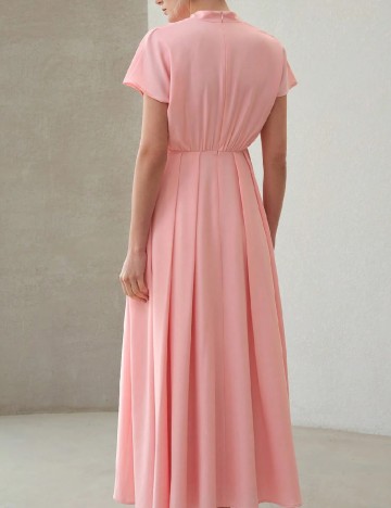 Rochie lunga MOTF, roz