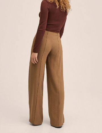 Pantaloni Mango Violeta, maro