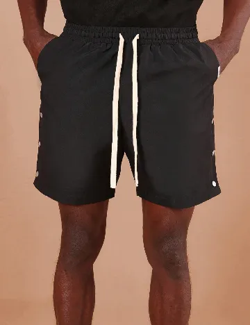 Pantaloni scurti SUMWON, negru