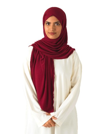 Esarfa SHEIN, visiniu