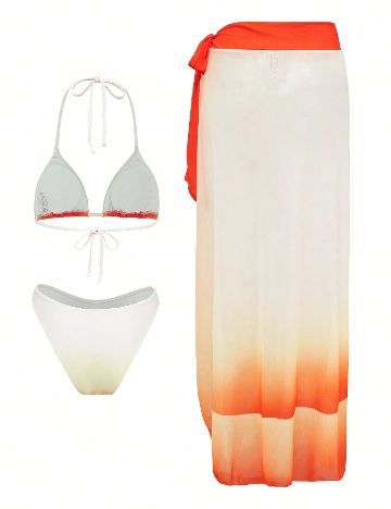 Costum de baie SHEIN, mix culori