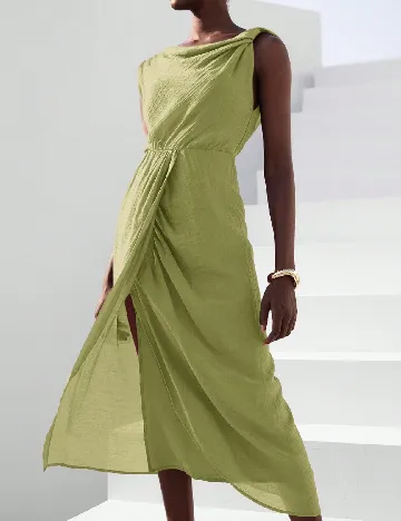 Rochie medie SHEIN, verde