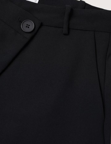 Pantaloni Mango Violeta, negru