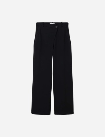 Pantaloni Mango Violeta, negru