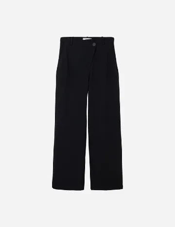 Pantaloni Mango Violeta, negru