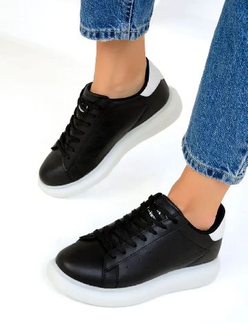 Adidasi Dark Step, negru