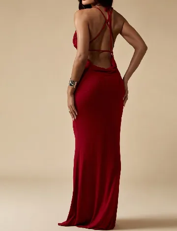 Rochie lunga Missguided, rosu