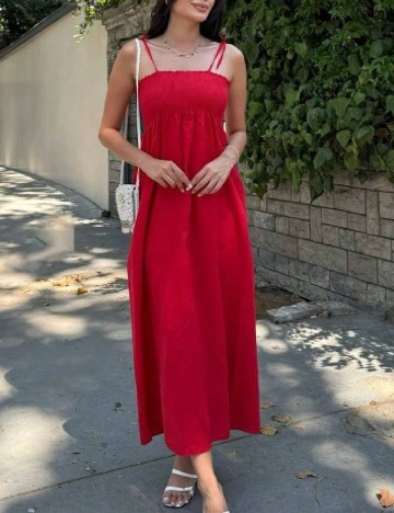 Rochie medie SHEIN, rosu