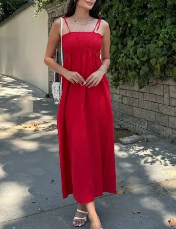 Rochie medie SHEIN, rosu