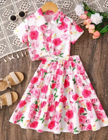 Compleu Shein Kids, mix culori