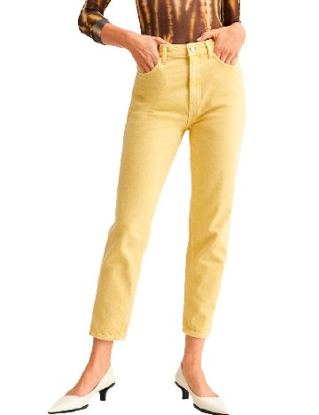 Blugi Mango Violeta, galben
