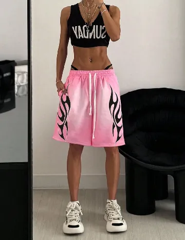 Pantaloni scurti SHEIN, roz